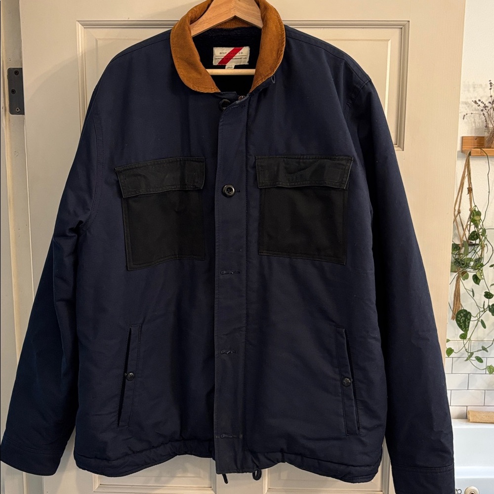 Best Made Co wool lined deck jacket